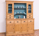 Breiter Buffetschrank aus Massivholz im Landhausstil -