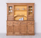 Breiter Buffetschrank aus Massivholz im Landhausstil -