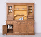 Breiter Buffetschrank aus Massivholz im Landhausstil -