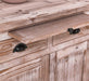 Breiter Buffetschrank aus Massivholz im Landhausstil -
