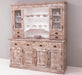 Breiter Buffetschrank aus Massivholz im Landhausstil -