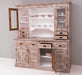Breiter Buffetschrank aus Massivholz im Landhausstil -