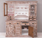 Breiter Buffetschrank aus Massivholz im Landhausstil -