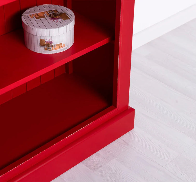 Bücherregal aus Massivholz im Landhausstil in verschiedenen Farben