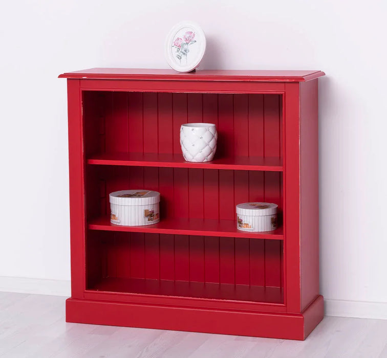 Bücherregal aus Massivholz im Landhausstil in verschiedenen Farben