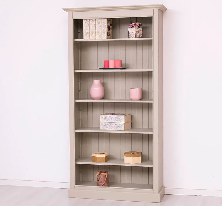 Bücherregal aus Massivholz in verschiedenen Farben