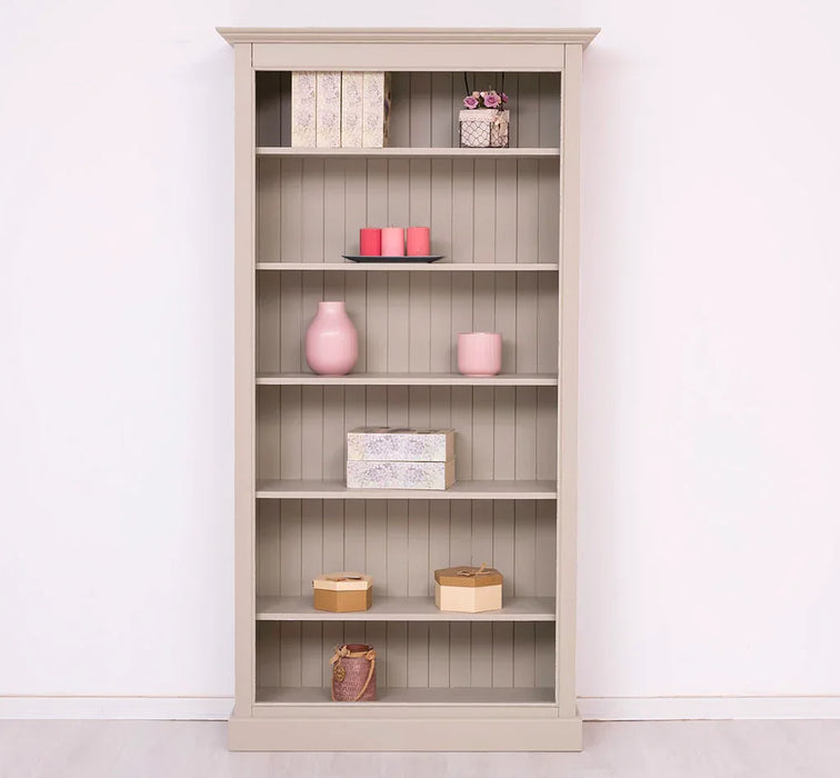 Bücherregal aus Massivholz in verschiedenen Farben