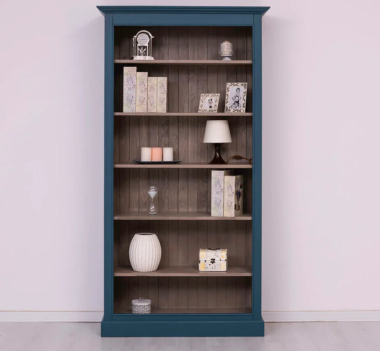 Bücherregal aus Massivholz in verschiedenen Farben