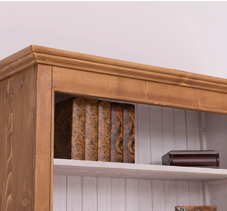 Bücherregal aus Massivholz in verschiedenen Farben