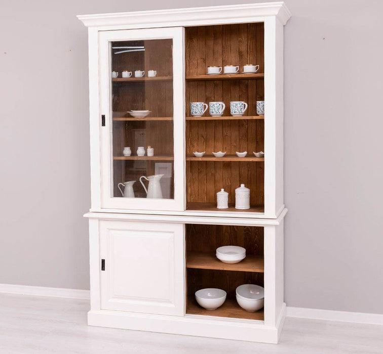 Buffetschrank mit Schiebetüren | Geschirrschrank | Vitrine