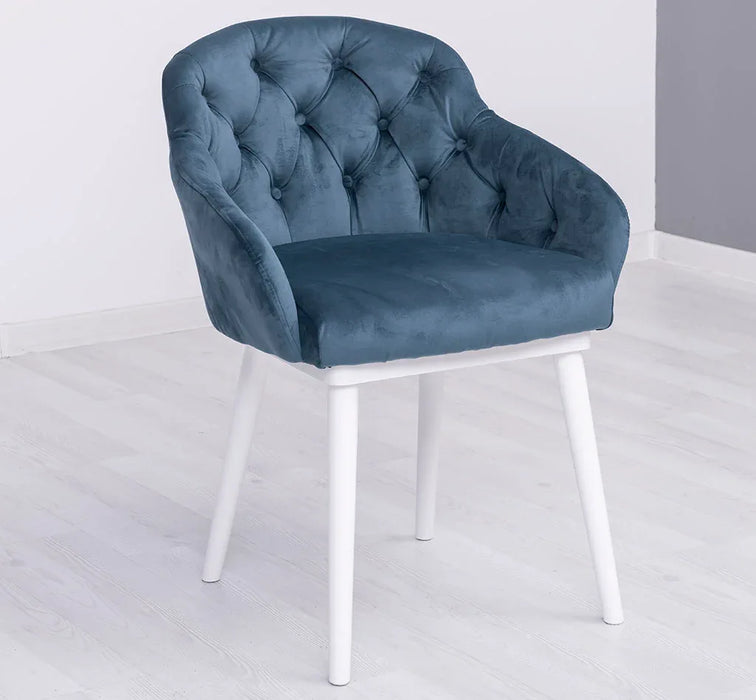 Chesterfield Stuhl aus Massivholz in verschiedenen Farben | Lounge Sessel kaptioniert