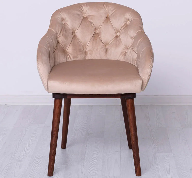 Chesterfield Stuhl aus Massivholz in verschiedenen Farben | Lounge Sessel kaptioniert