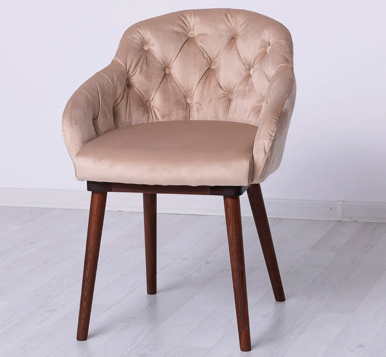 Chesterfield Stuhl aus Massivholz in verschiedenen Farben | Lounge Sessel kaptioniert