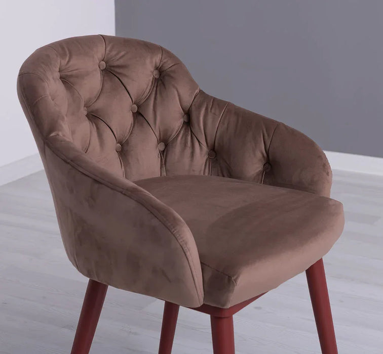 Chesterfield Stuhl aus Massivholz in verschiedenen Farben | Lounge Sessel kaptioniert
