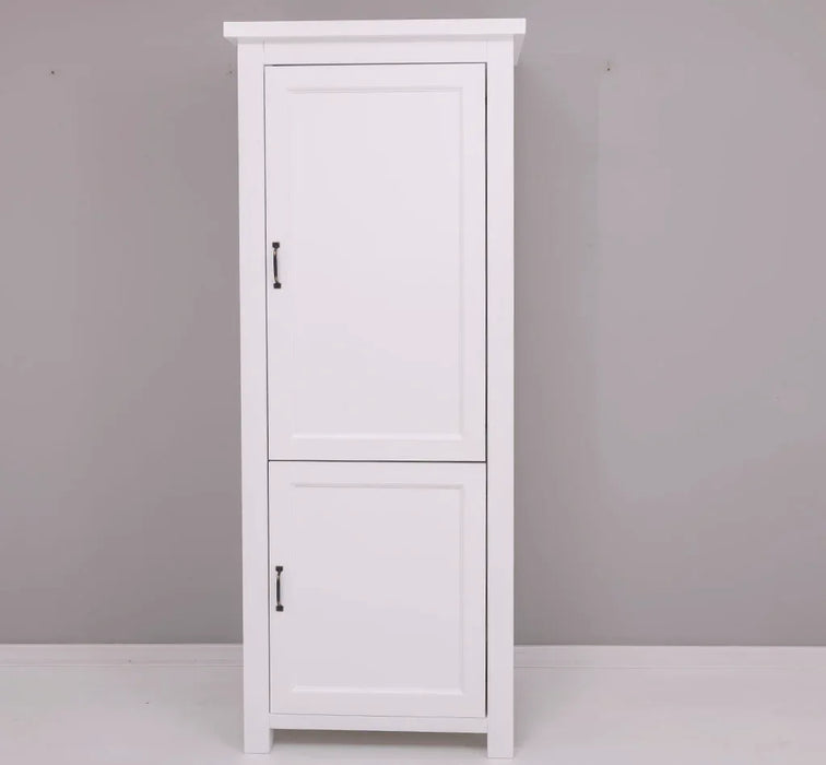 Einbauschrank für Kühlschrank aus Massivholz | Kühlumbauschrank für Kühl-Gefrierkombination