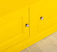 Garderobe aus Massivholz mit 6 Haken und 2 Staufächern unifarben -