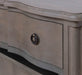 Geschwungene Landhaus Kommode aus Massivholz - in verschieden Farben - Beige - Salbei