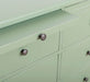 Große Landhauskommode mit neun Schubladen - Sideboard in verschiedenen Farben - Vintage Gelb