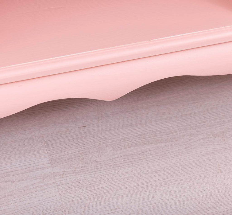 Großes Barock TV Sideboard mit 2 Türen - geschwungene Kommode - Taupegrau