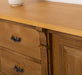 Großes Sideboard aus Massivholz im Landhausstil mit 6 Schubladen
