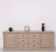 Großes Sideboard aus Massivholz im Landhausstil mit 6 Schubladen