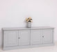 Großes Sideboard aus Massivholz mit 4 Türen
