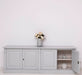 Großes Sideboard aus Massivholz mit 4 Türen