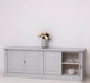 Großes Sideboard aus Massivholz mit 4 Türen