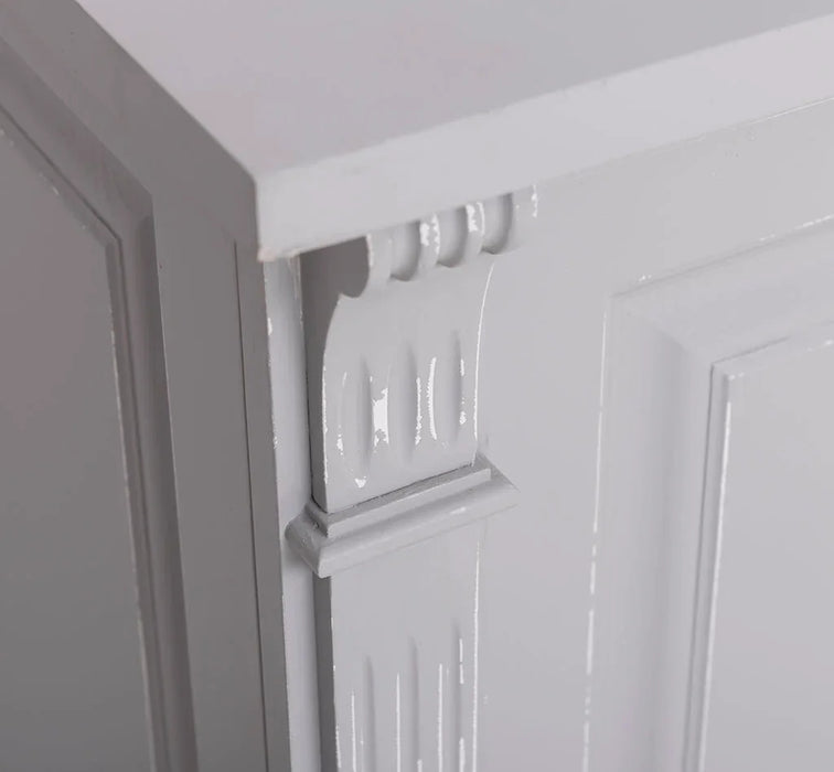 Großes Sideboard aus Massivholz mit 4 Türen