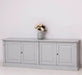 Großes Sideboard aus Massivholz mit 4 Türen