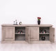 Großes Sideboard aus Massivholz mit 4 Türen