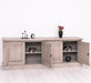 Großes Sideboard aus Massivholz mit 4 Türen