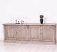Großes Sideboard aus Massivholz mit 4 Türen