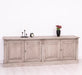 Großes Sideboard aus Massivholz mit 4 Türen