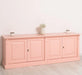 Großes Sideboard aus Massivholz mit 4 Türen