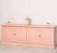 Großes Sideboard aus Massivholz mit 4 Türen