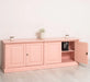 Großes Sideboard aus Massivholz mit 4 Türen