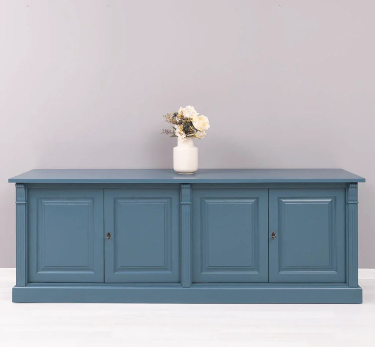 Großes Sideboard aus Massivholz mit 4 Türen