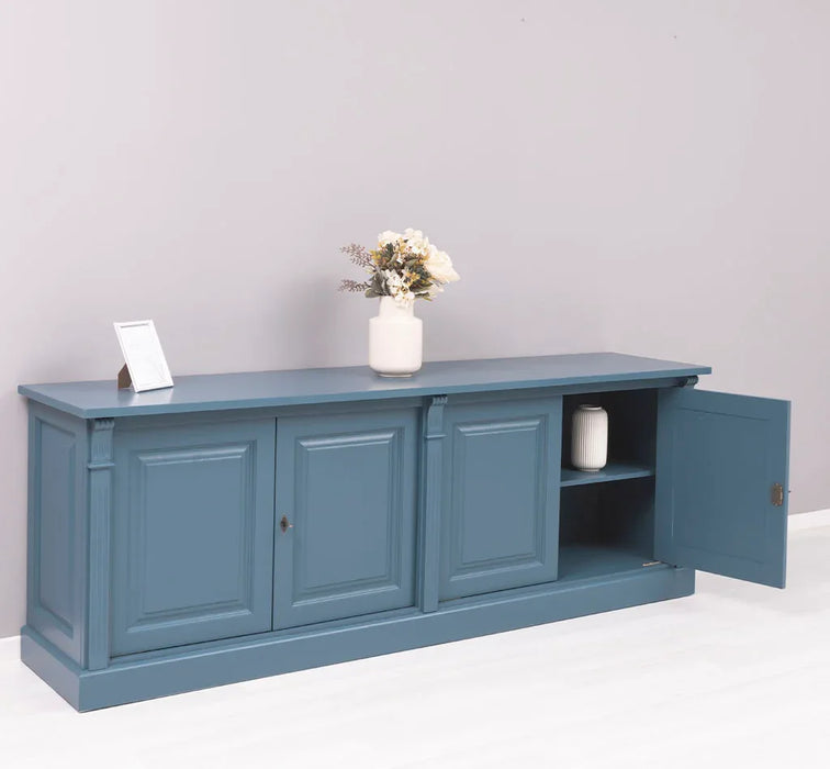 Großes Sideboard aus Massivholz mit 4 Türen