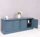 Großes Sideboard aus Massivholz mit 4 Türen
