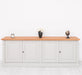 Großes Sideboard aus Massivholz mit 4 Türen