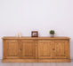 Großes Sideboard aus Massivholz mit 4 Türen