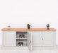 Großes Sideboard aus Massivholz mit 4 Türen