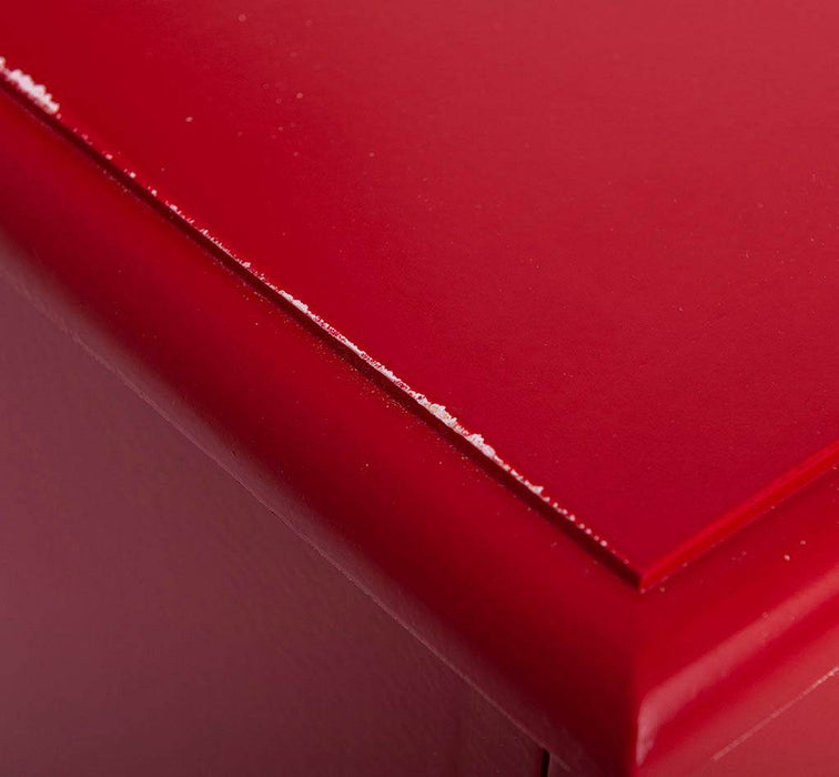 Großes Sideboard aus Massivholz mit sechs Schubladen und Türen -