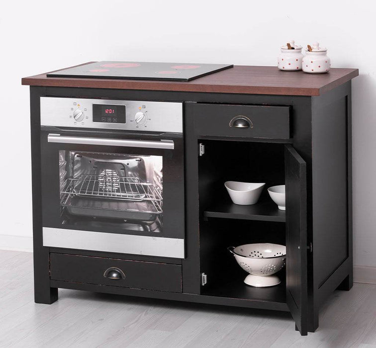 Herd- und Backofenschrank - Einbauschrank für Backofen - Schubfachschrank -