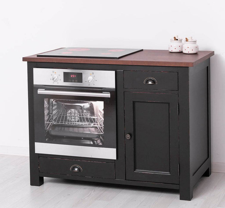 Herd- und Backofenschrank - Einbauschrank für Backofen - Schubfachschrank -