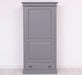 Kleiderschrank aus Massivholz mit Schublade und Kleiderstange