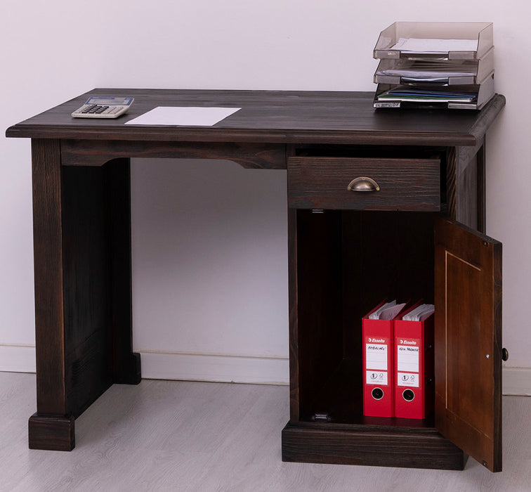 Kleiner Schreibtisch aus Massivholz in verschiedenen Farben