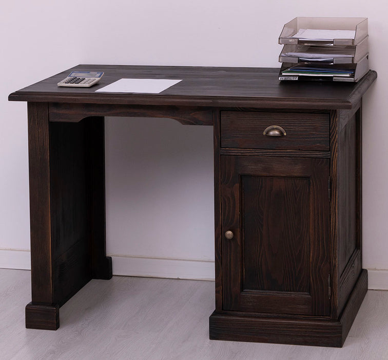 Kleiner Schreibtisch aus Massivholz in verschiedenen Farben