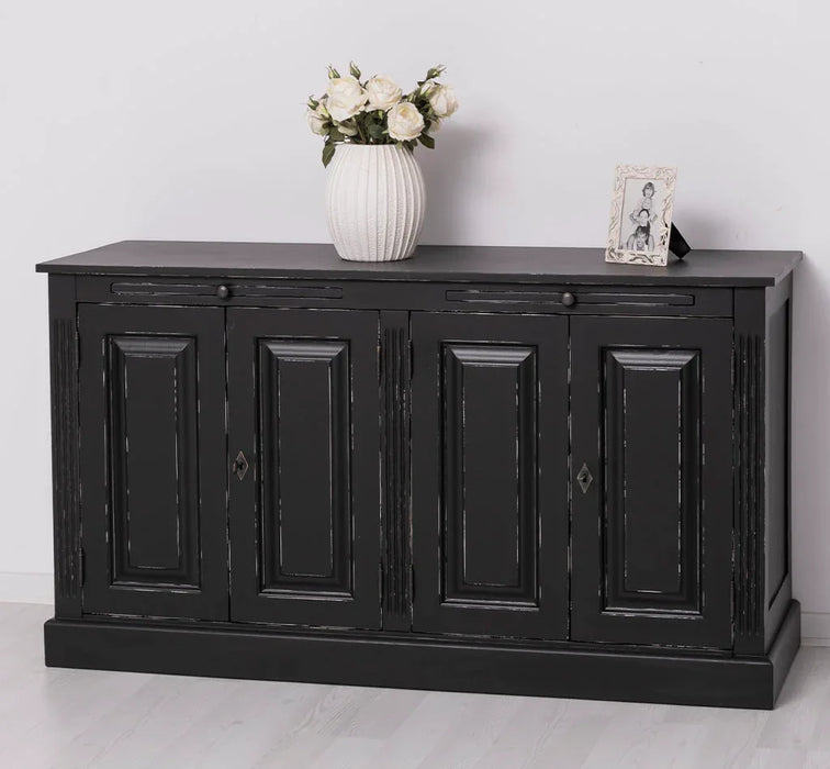 Kommode aus Massivholz | Sideboard mit vier Türen